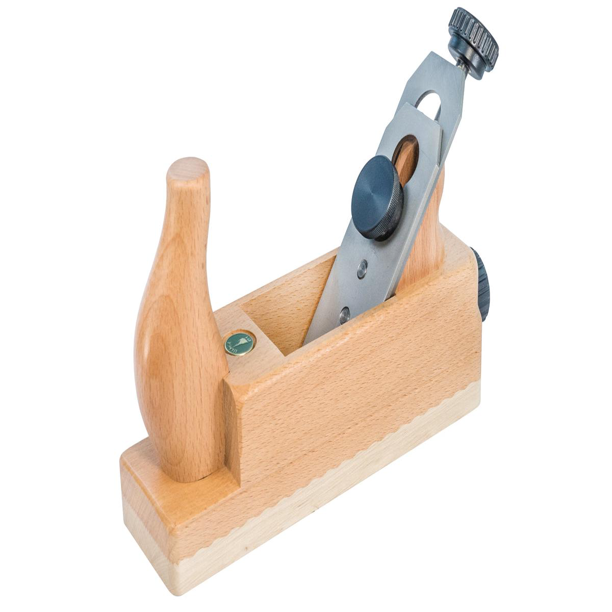 Ulmia Smoothing Plane with Precision Iron Setting White Beech Sole