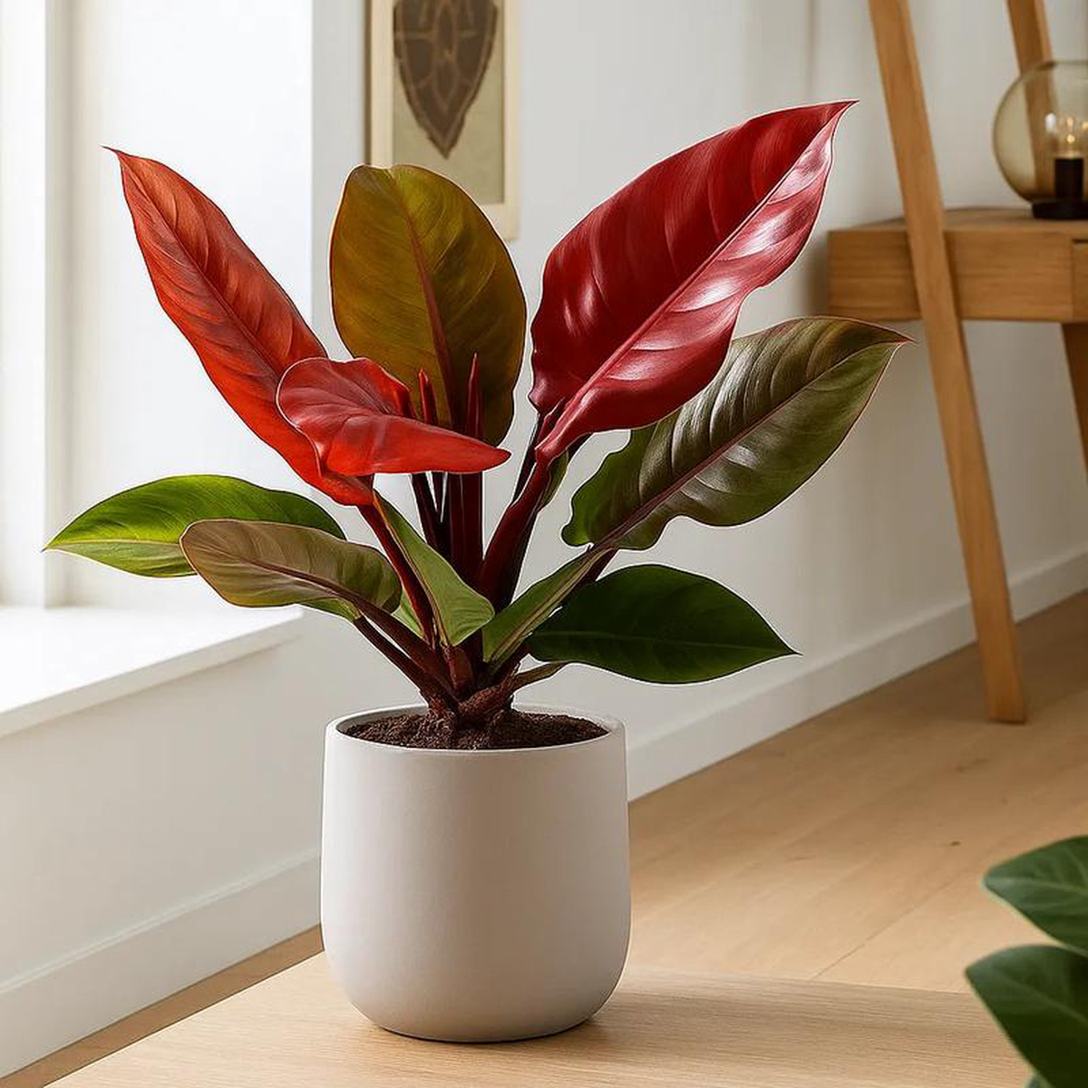 Philodendron Prince of Orange House Plant 50 8211 70cm Pot 17cm
