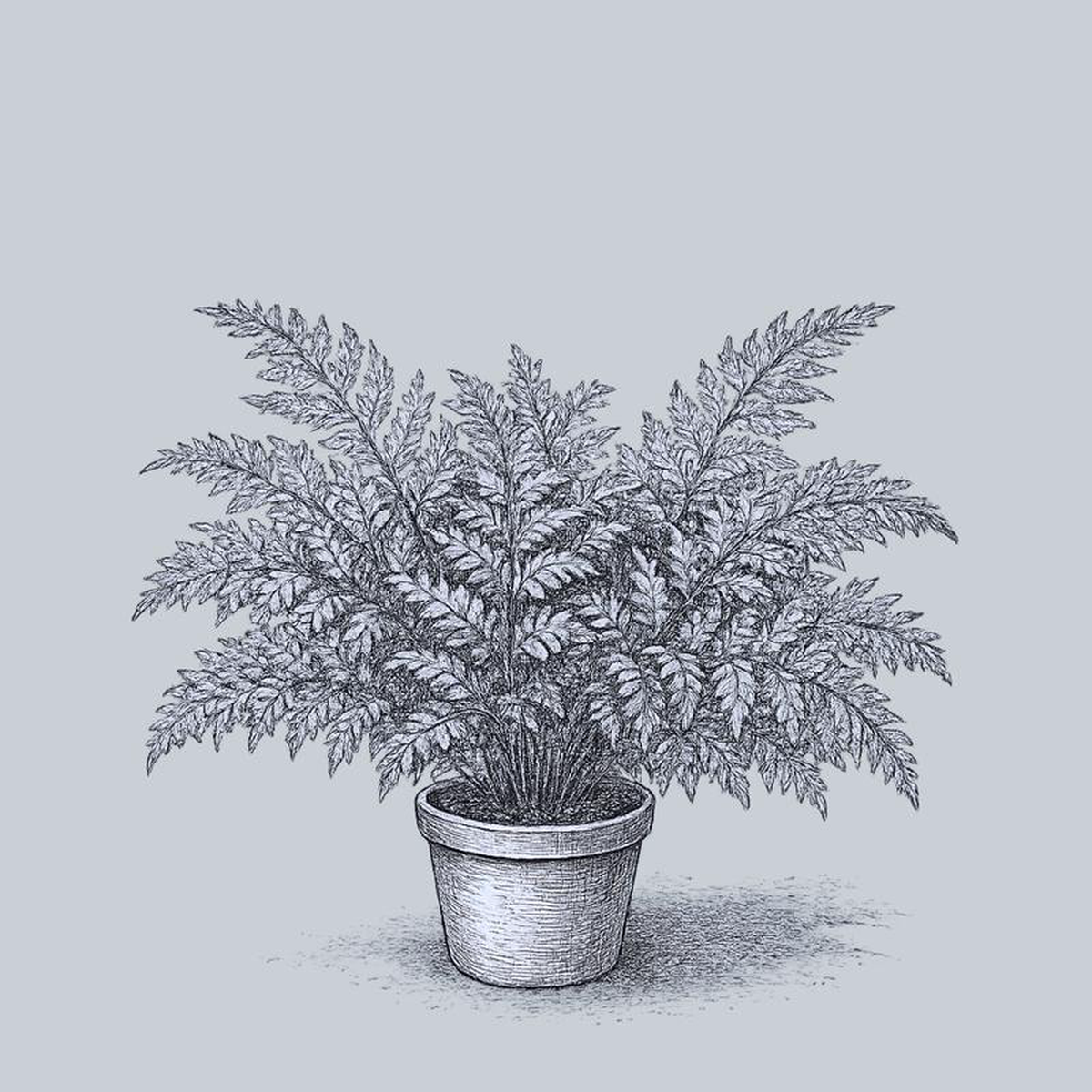 Fortune8217s Holly Fern 1 Gallon