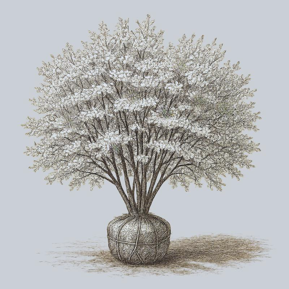 Allegheny Serviceberry 5 foot Clump B038B