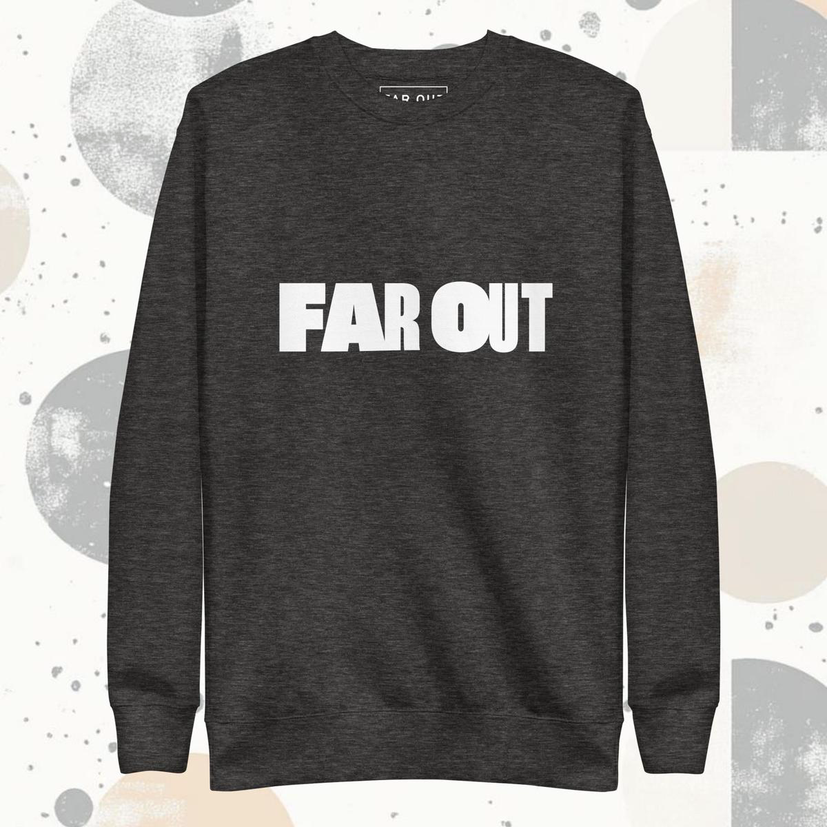 Far Out Alt Sweatshirt 8211 Charcoal Heather XL