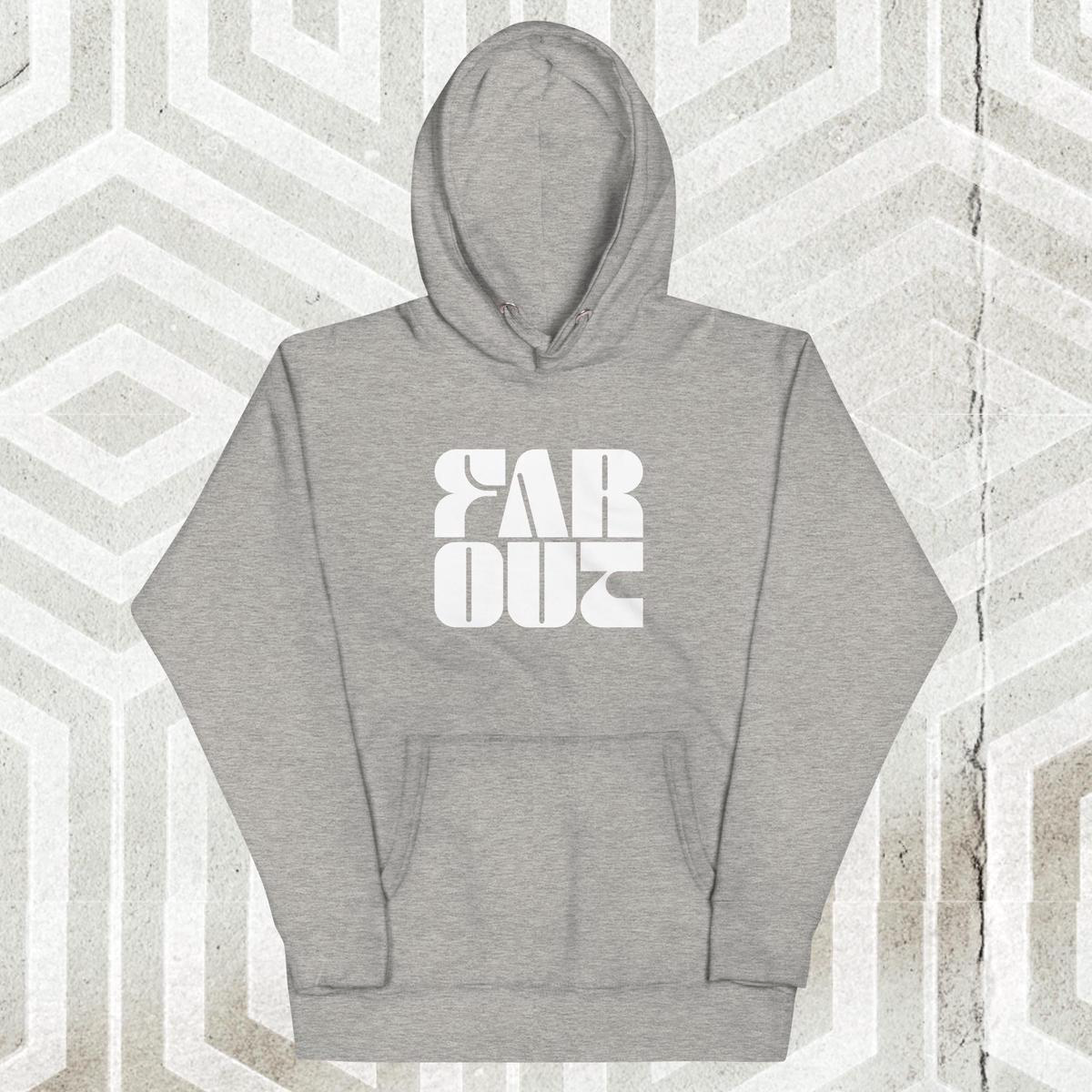 Far Out Wave Square Hoodie 8211 Carbon Grey 3XL
