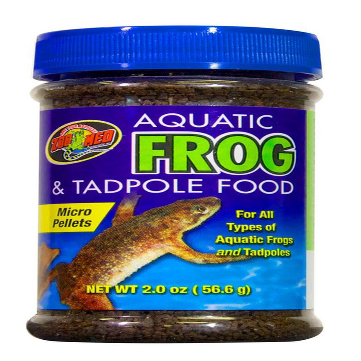 Zoo Med Aquatic Frog 038 Tadpole Food 2 oz
