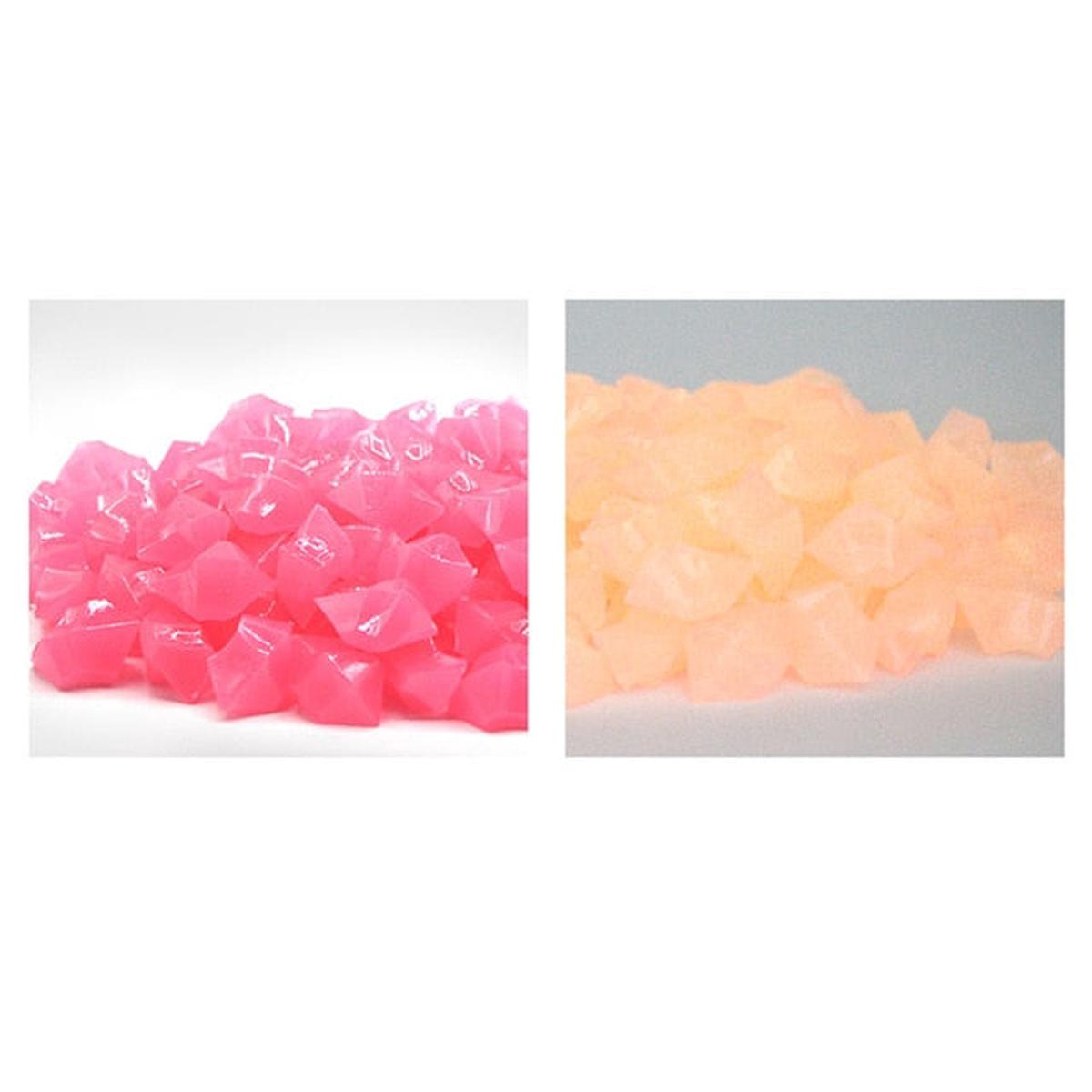Glow in The Dark Pebble 8211 Peach