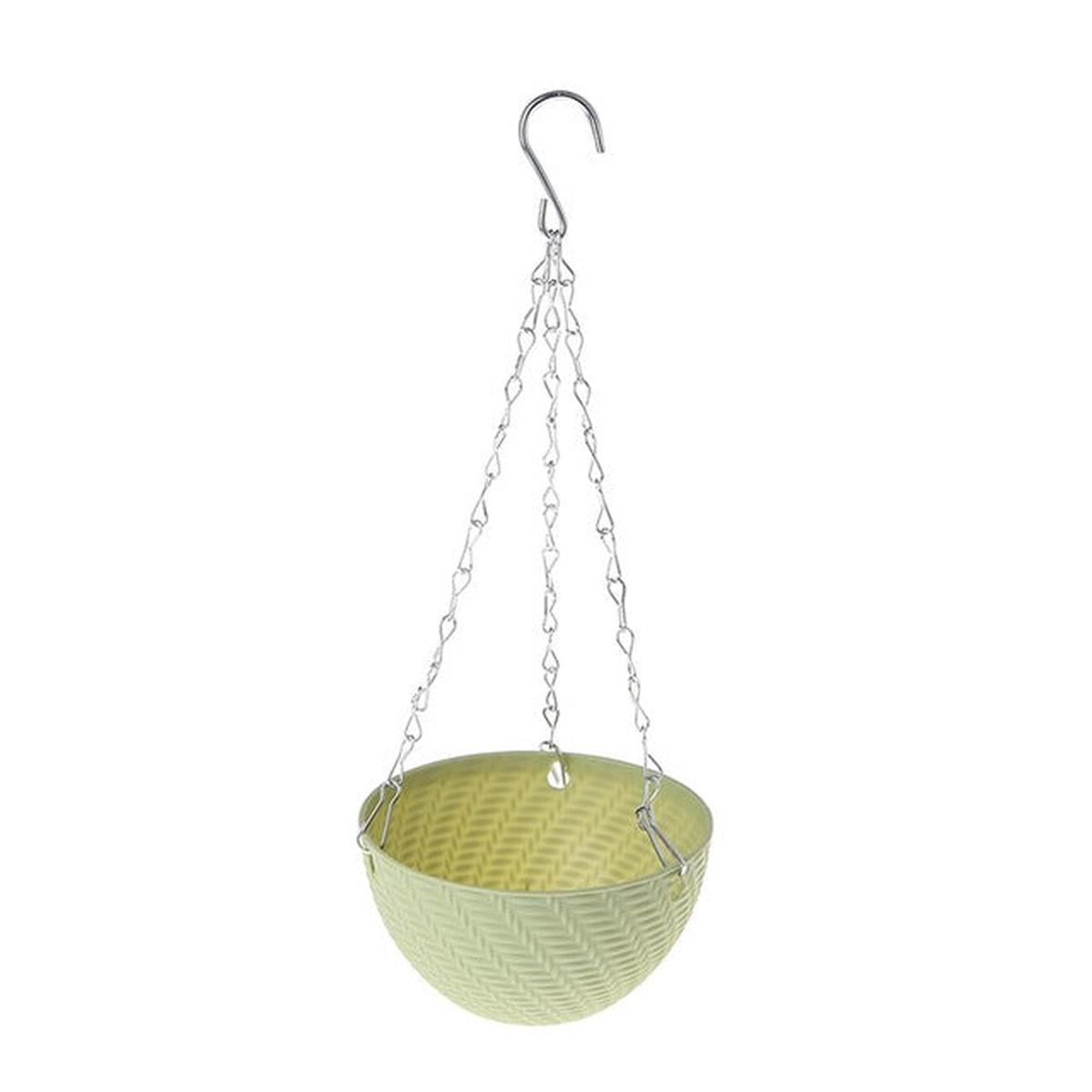 Hanging Basket Flower Pot 8211 Green