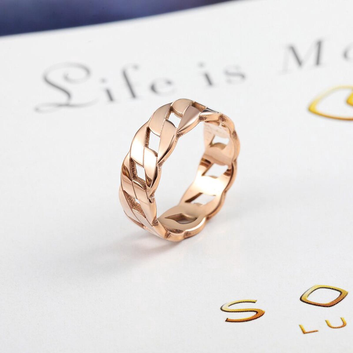 Cassie Ring 8211 Rose Gold 11