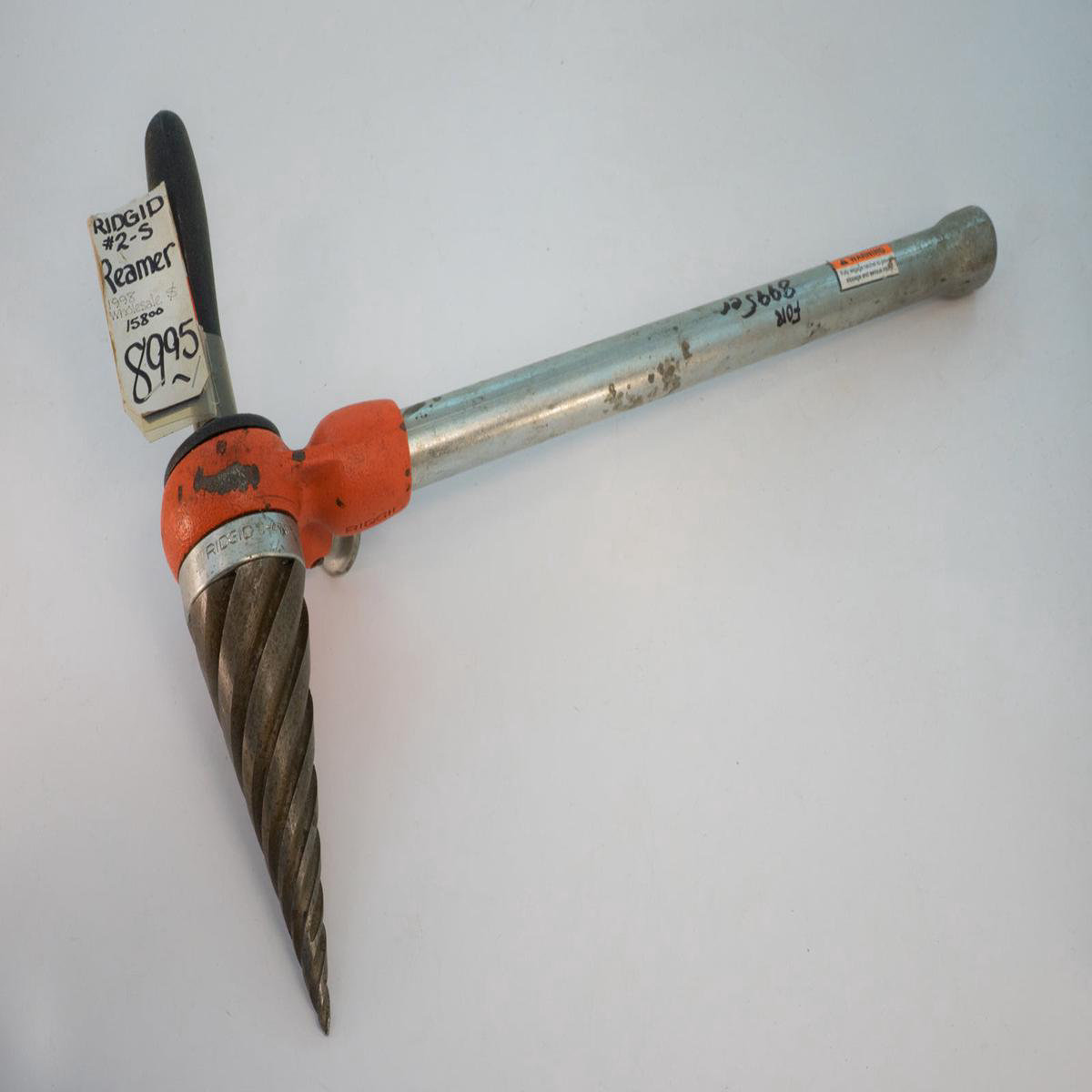Rigid No 2-S Spiral Pipe Reamer