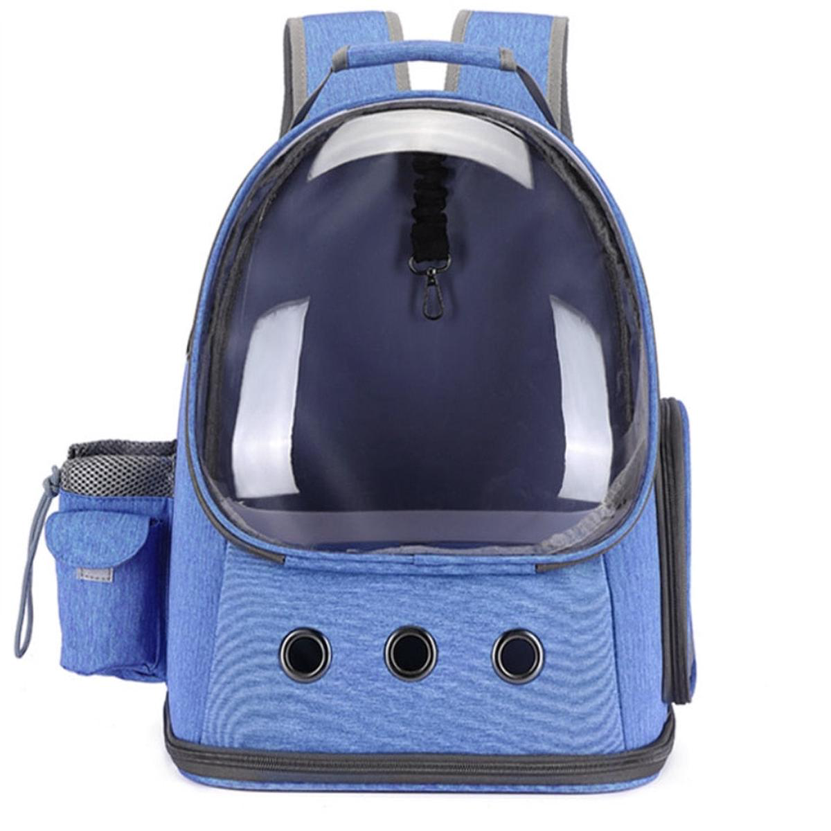 Cat Carrier Backpack Space Capsule 8211 Blue L