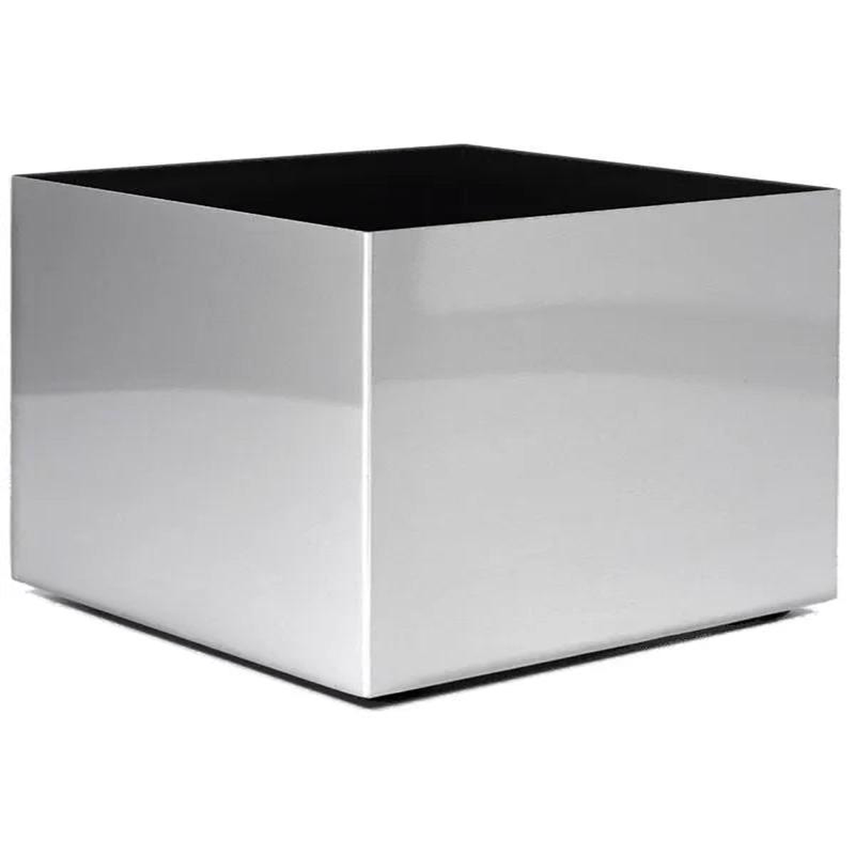 Alure Trend Plant Pot 50cm Height 45cm Dia Aluminium brushed lacquered