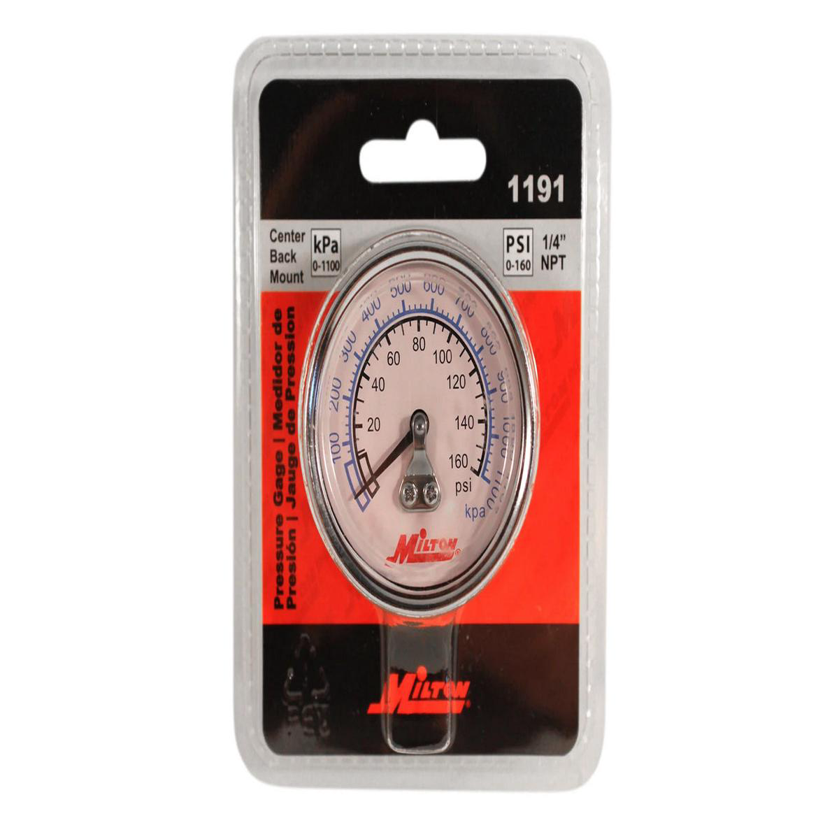 Milton 148221 NPT Pressure Dial Gage 8211 1191