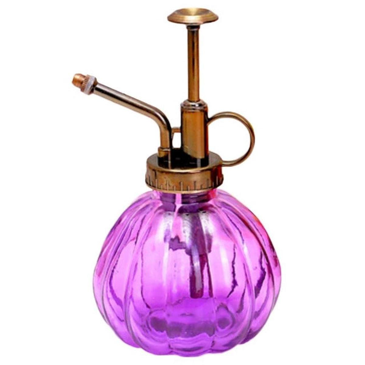 Pumpkin Shape Glass Sprayer 8211 Purple