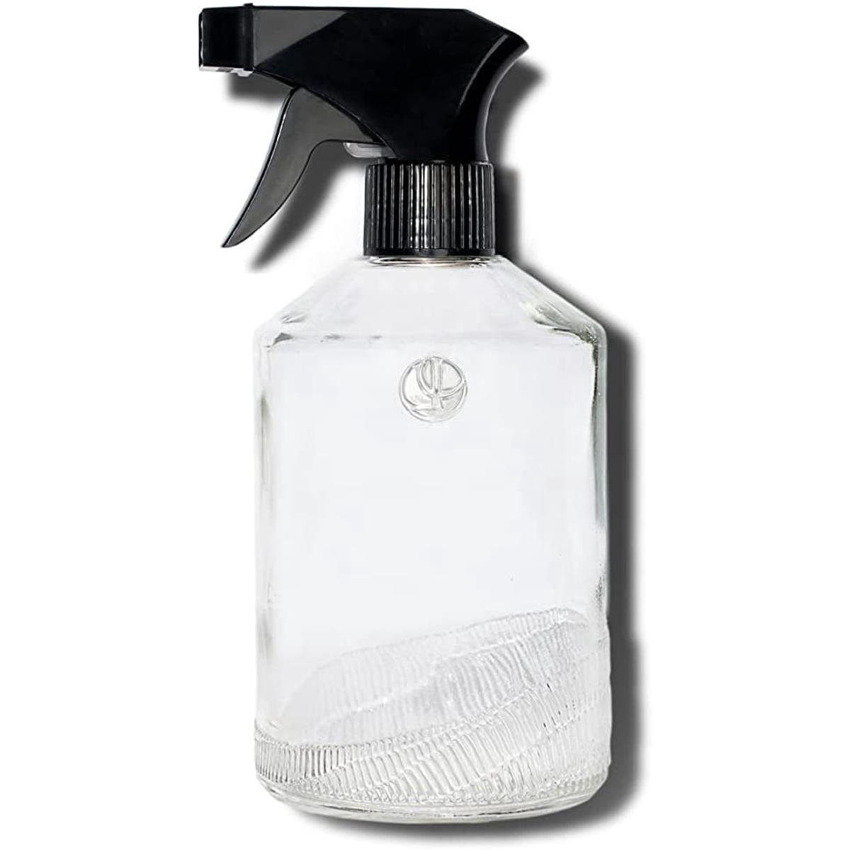 L8217AVANT Collective Glass Empty Bottle With Spray Nozzle Clear Bottle 038 Minimalist Design Made With Durable Glass to Protect from Breakage 16 FL oz473 mL