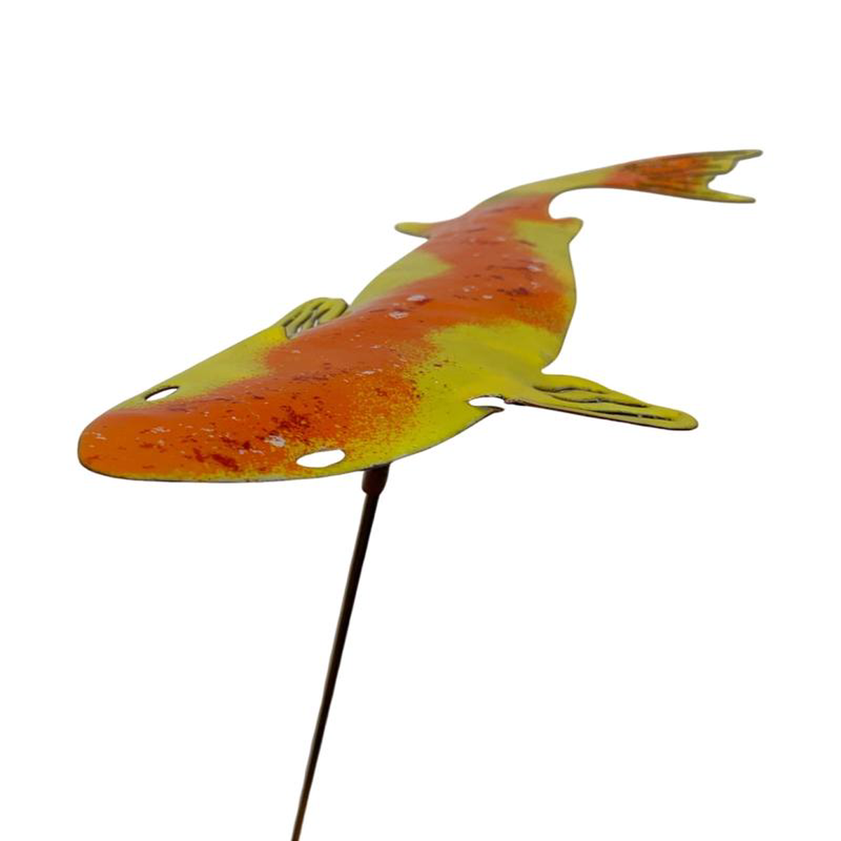 Copper Enamel Koi Yellow