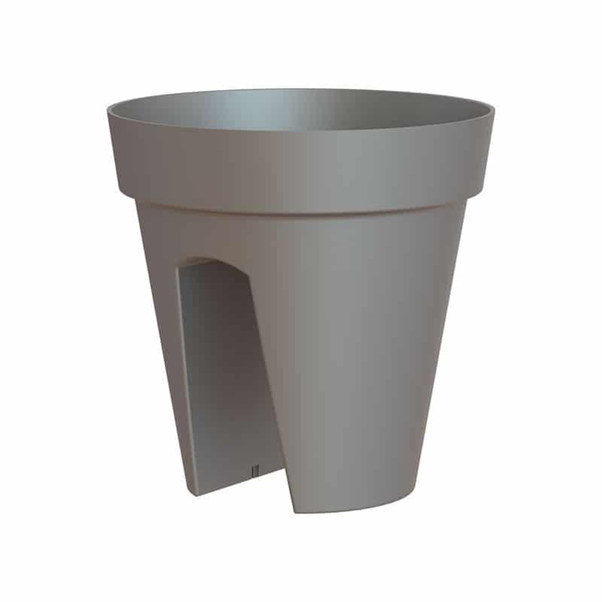 Capri Balcony Pot 30cm Anthracite