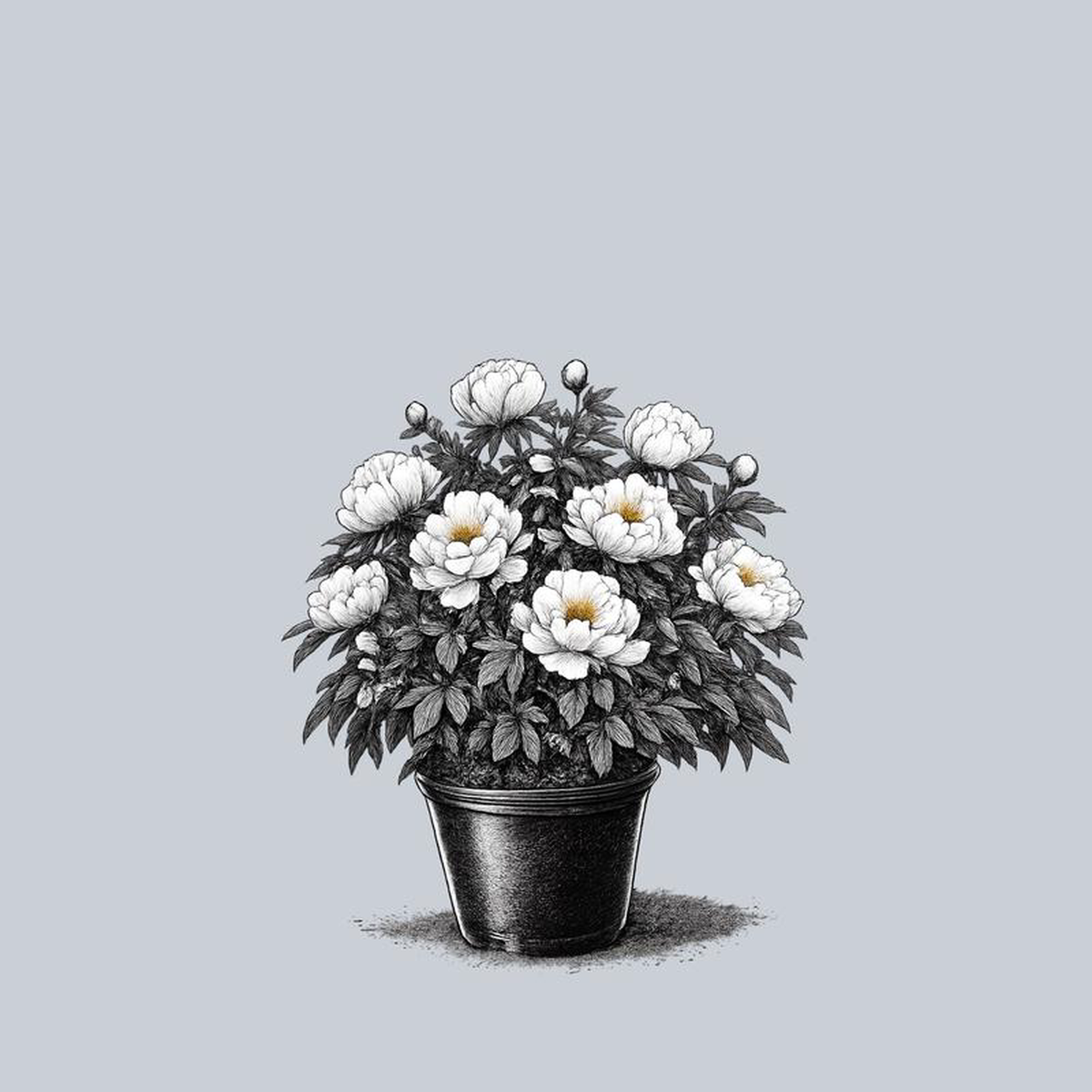 Charlie8217s White Peony 2 Gallon