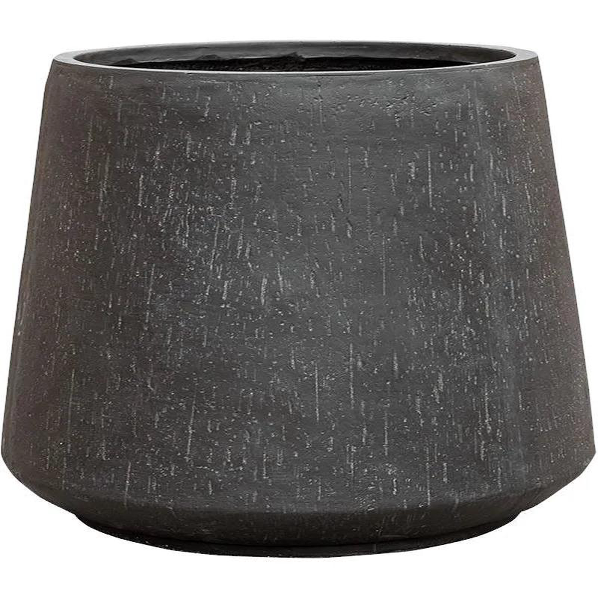 Baq Raindrop Plant Pot 55cm Height 38cm Dia Darcy High Anthracite
